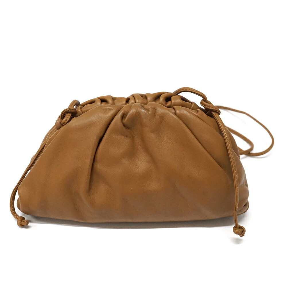 Bottega Veneta The Pouch bag brown leather